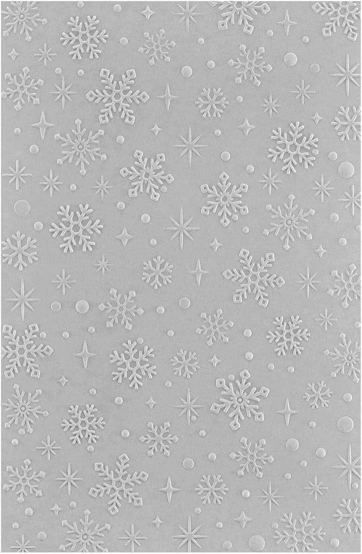 Spellbinders E3D-069 Sparkling Snow 3D Embossing Folder by Simon Hurley - Image 4